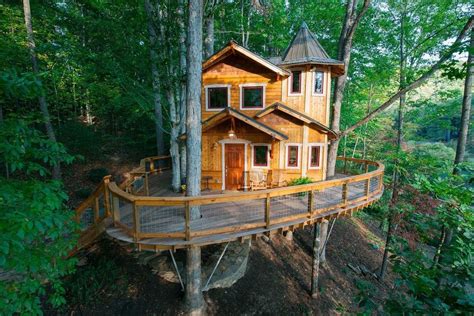 Rejuvenate Your Mind, Body, and Soul in a Waterfront Treehouse in a Magical Forest